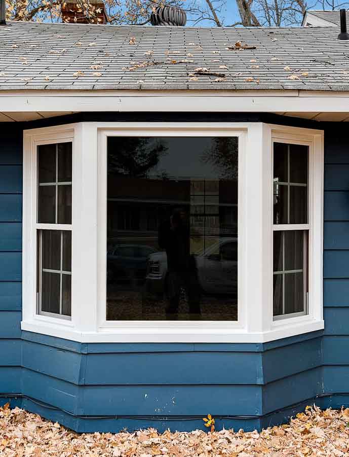 exterior bay window